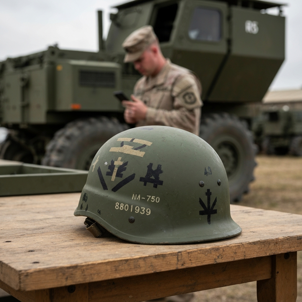 M1 Helmet Identification Methods and Markings