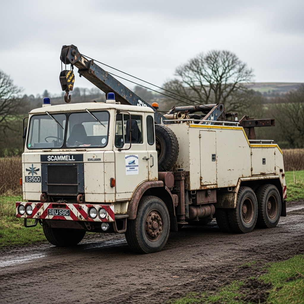 Scammell Explorer British Recovery Vehicle