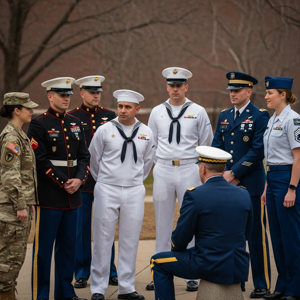 What are the 7 branches of the military