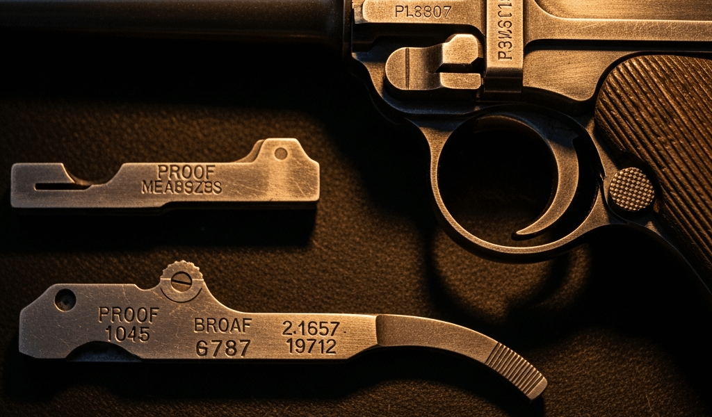 WWII German Luger Pistol Markings Explained for Collectors