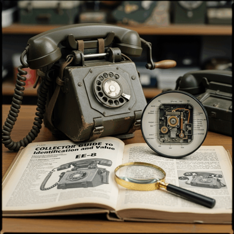 WWII Field Telephone EE-8 Collector Guide to Identification and Value