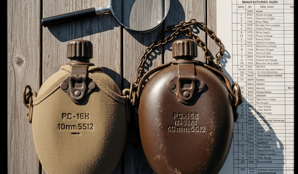 WWII US Army Canteen How to Identify and Value Yours