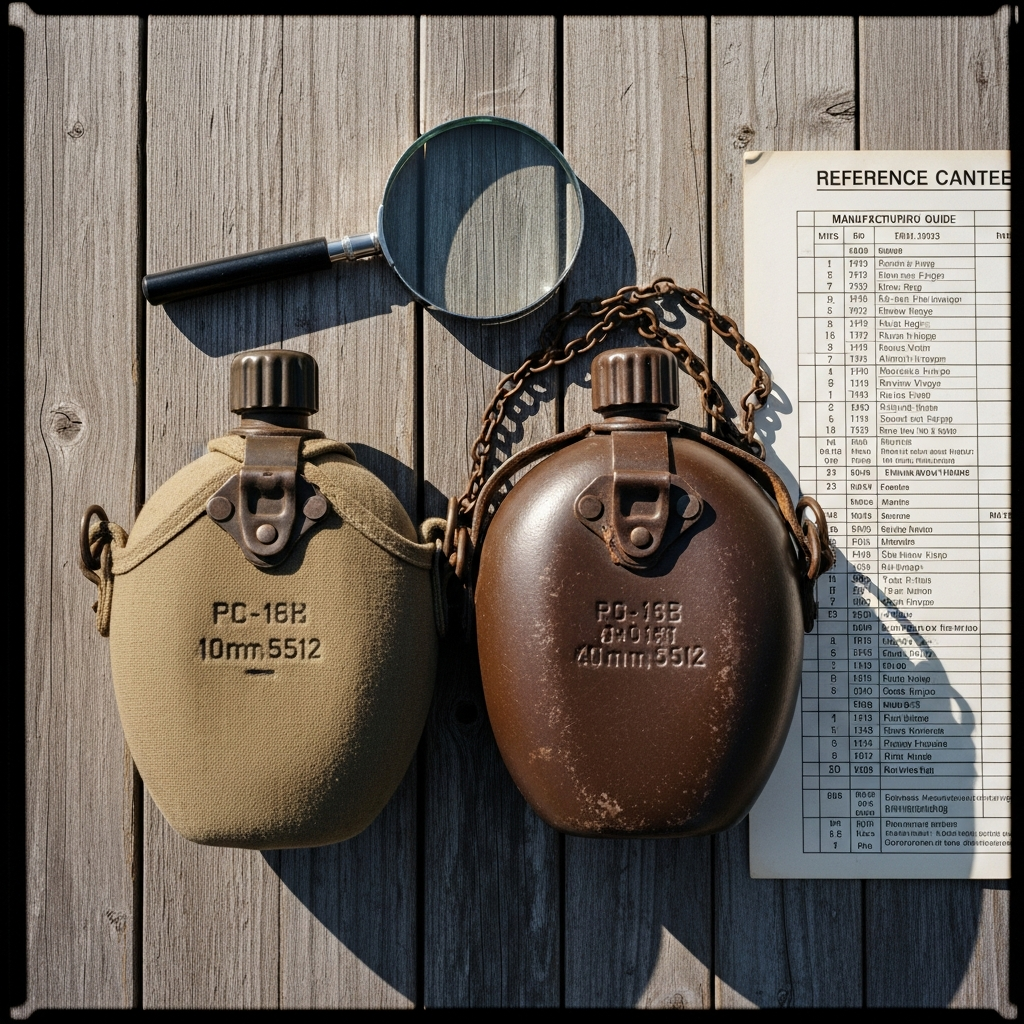 WWII US Army Canteen How to Identify and Value Yours