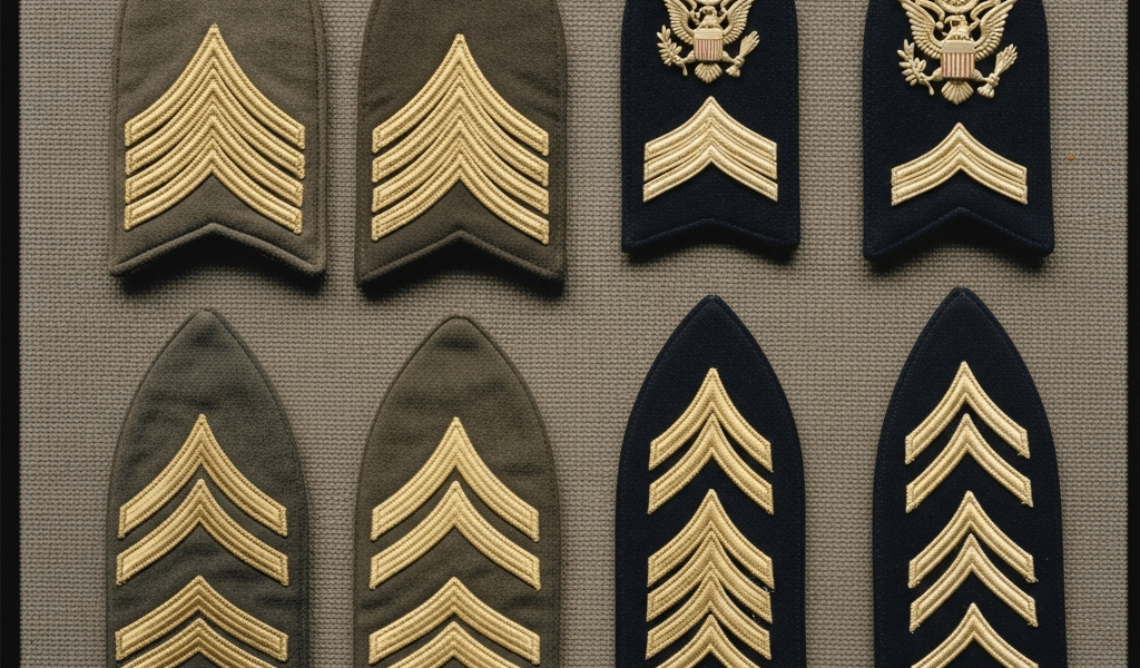 WWII US Army Officer insignia rank identification guide