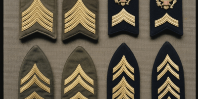 WWII US Army Officer insignia rank identification guide