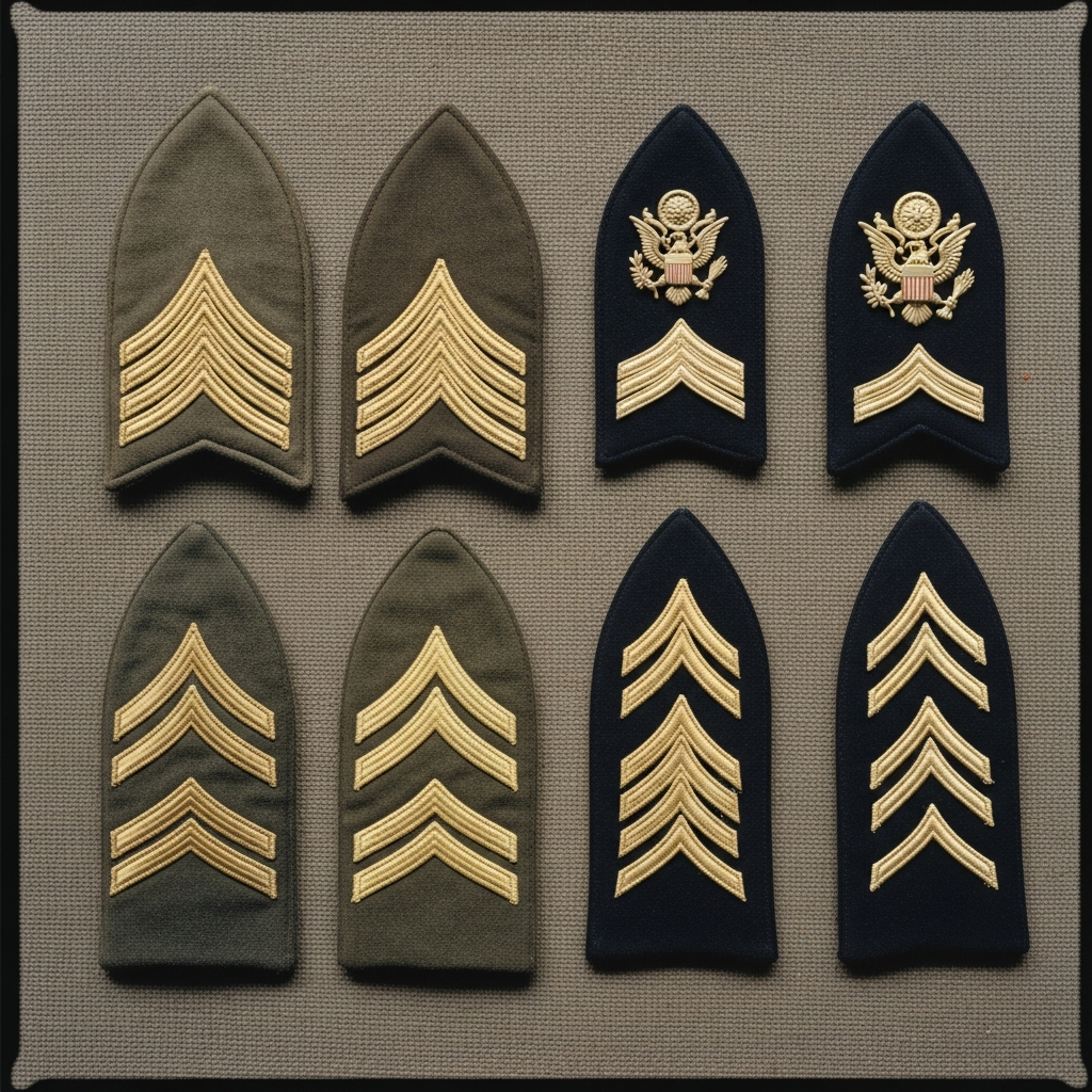 WWII US Army Officer insignia rank identification guide