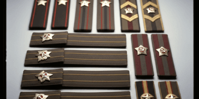 Cold War Soviet Uniform Insignia How to Identify Ranks